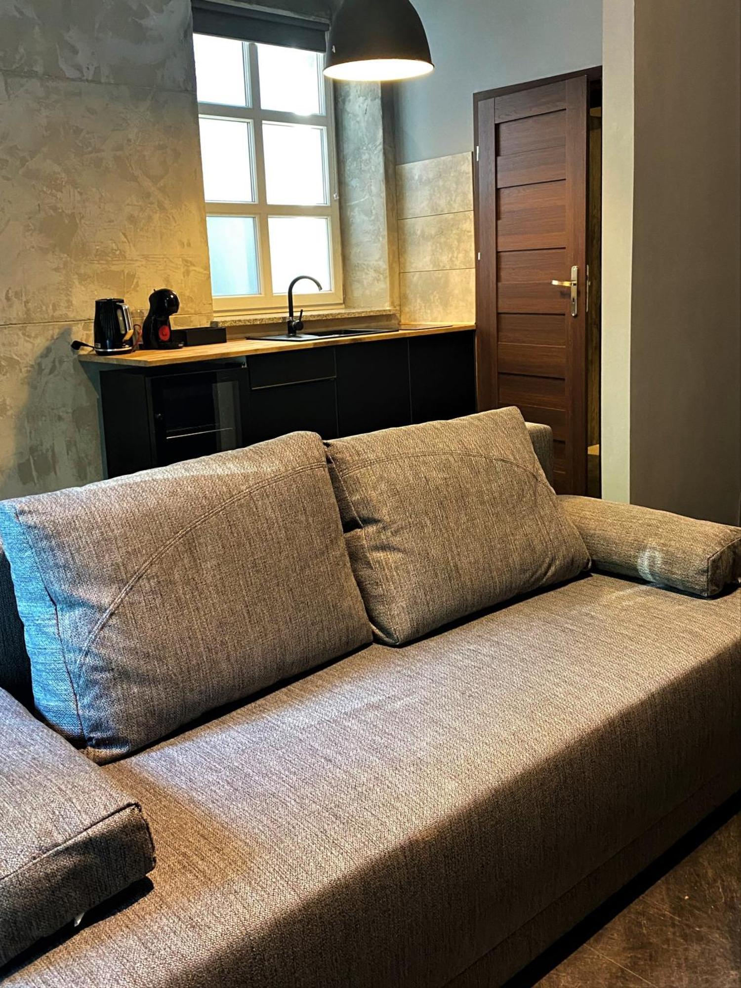 우치 Manufaktura Bakery, Penthouse 200M, Prywatna Kamienica, Parking Strzezony 아파트 객실 사진